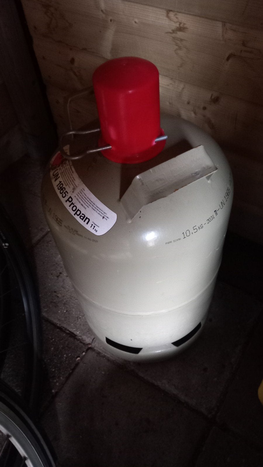 Gasfles, Caravans en Kamperen, Ophalen
