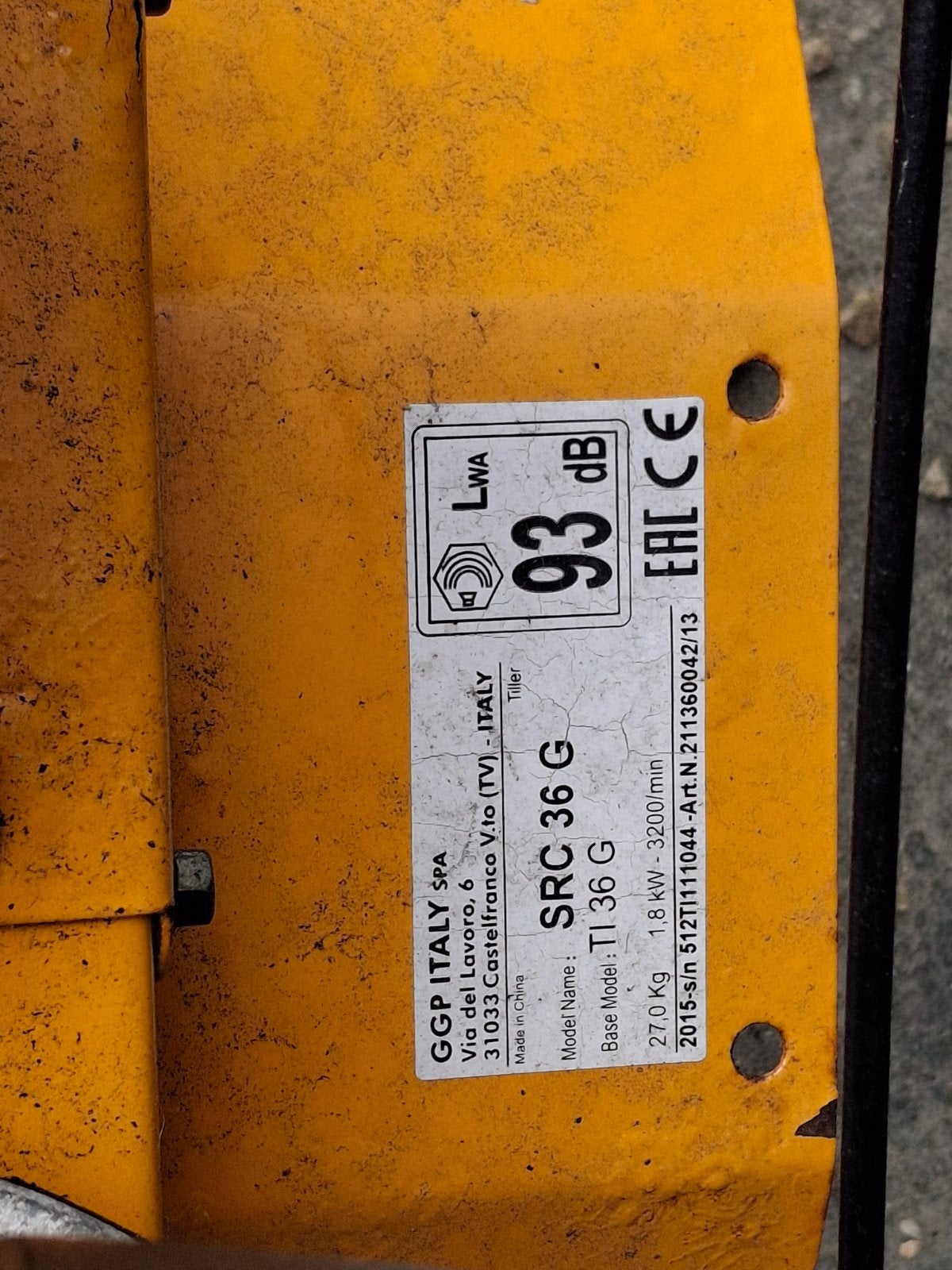 Stiga SRC 36 G Benzine Grondfrees / Tuinfrees, Ophalen of Verzenden