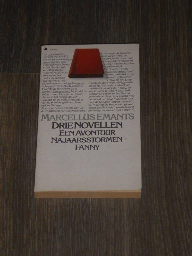 MARCELLUS EMANTS - DRIE NOVELLEN, Ophalen of Verzenden, Zo goed als nieuw, Nederland, MARCELLUS EMANTS