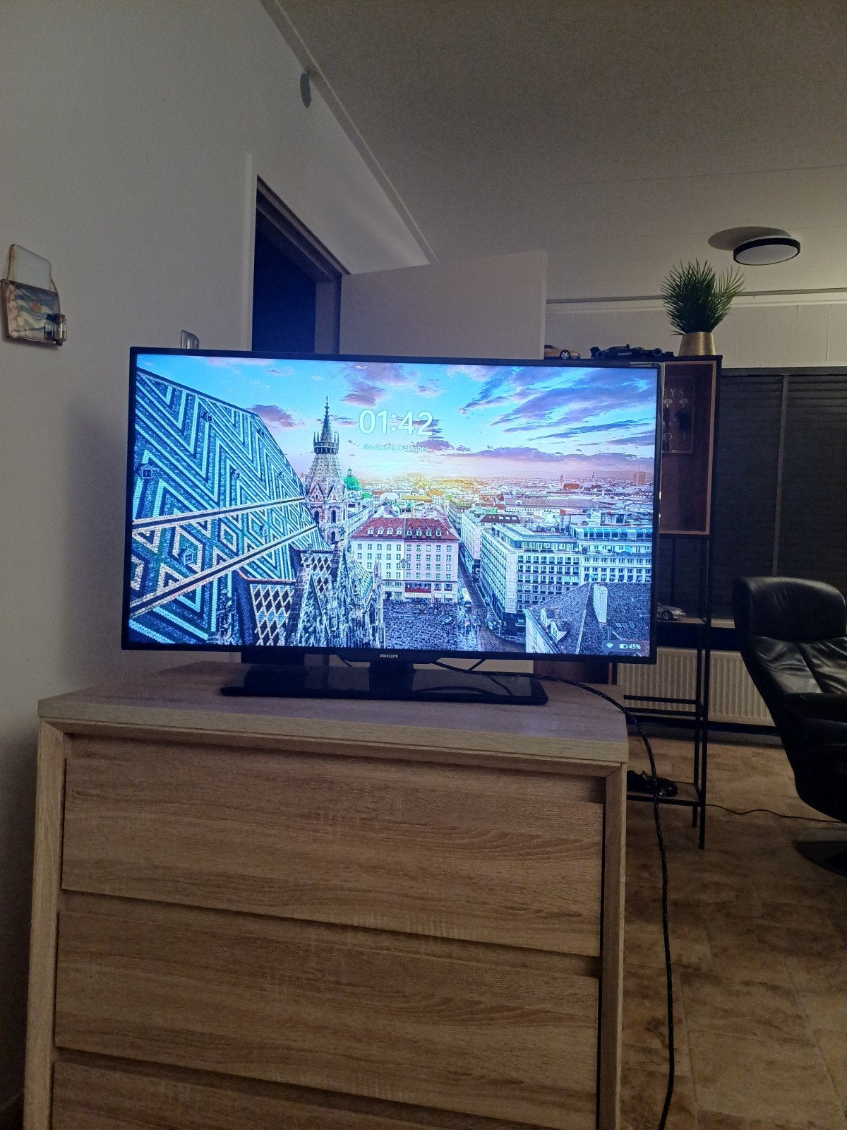 Philips HD LED TV - 102 cm, Ophalen, Philips, LED, 50 Hz