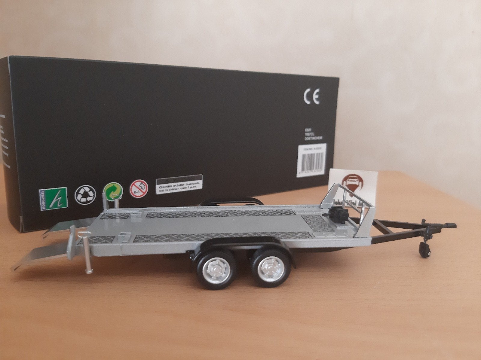 Tandemas Auto Ambulance 1:43., Overige merken, Auto, Cararama, Nieuw