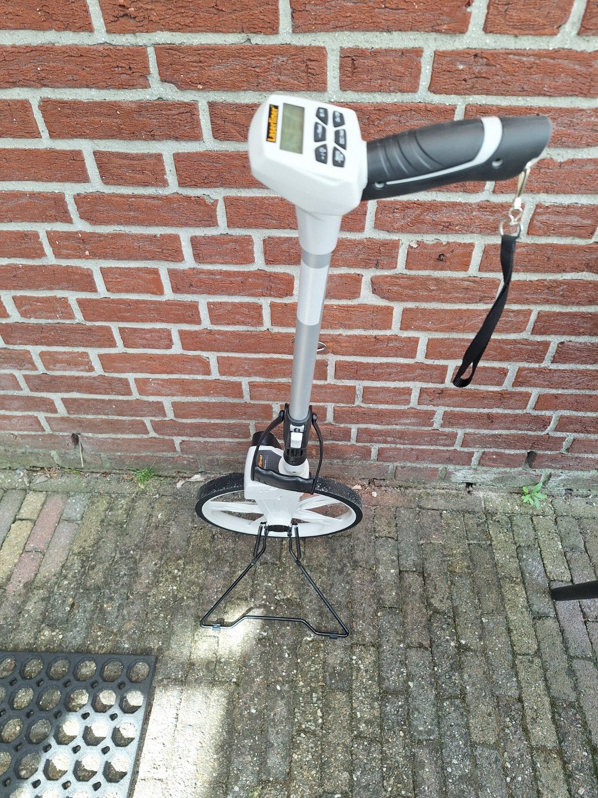 Laserliner RollPilot D12 Afstandsmeetwiel met tas, Doe-het-zelf en Verbouw, Meetapparatuur, Ophalen of Verzenden, Zo goed als nieuw