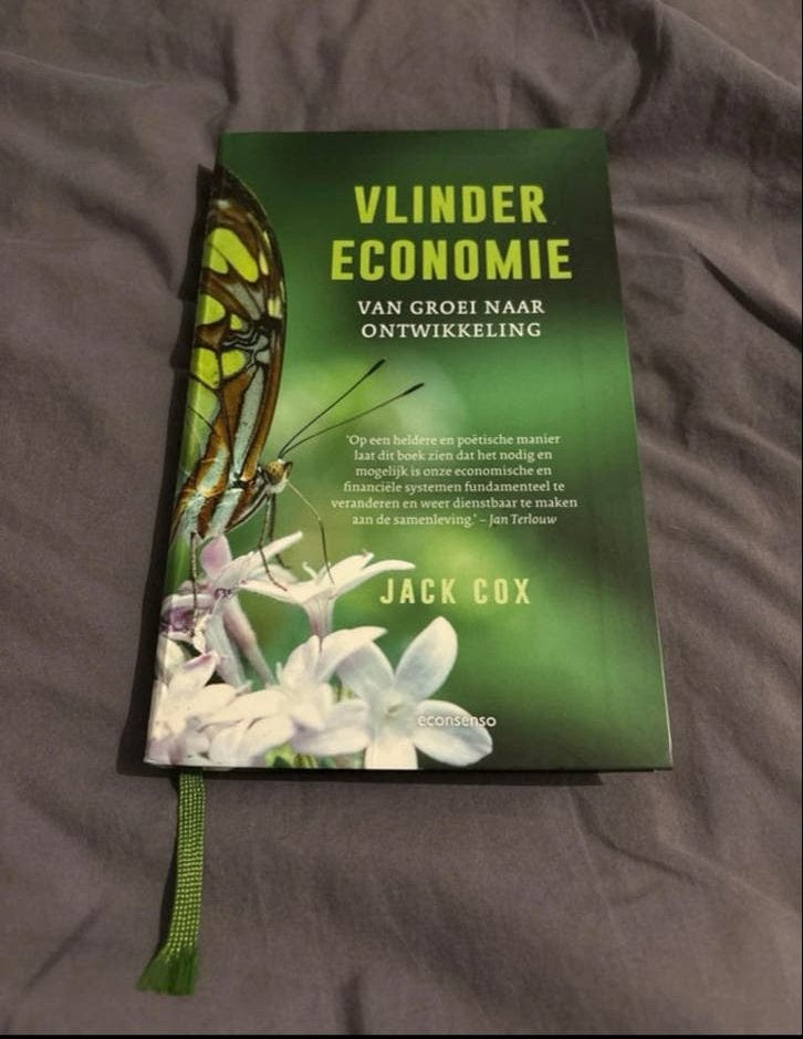 Vlinder Economie: Van Groei Naar Ontwikkeling - Jack Cox, Ophalen of Verzenden, Zo goed als nieuw, Economie en Marketing