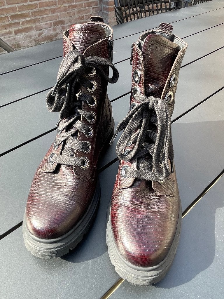 Damesschoenen, Durea, 6 K., Kleding | Dames, Durea, Bruin, Verzenden, Lage of Enkellaarzen
