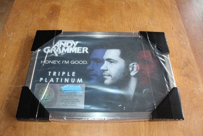 Andy Grammer - Honey I'm Good - Officiële RIAA award – 2015, Ophalen of Verzenden, Gebruikt, Cd of Plaat