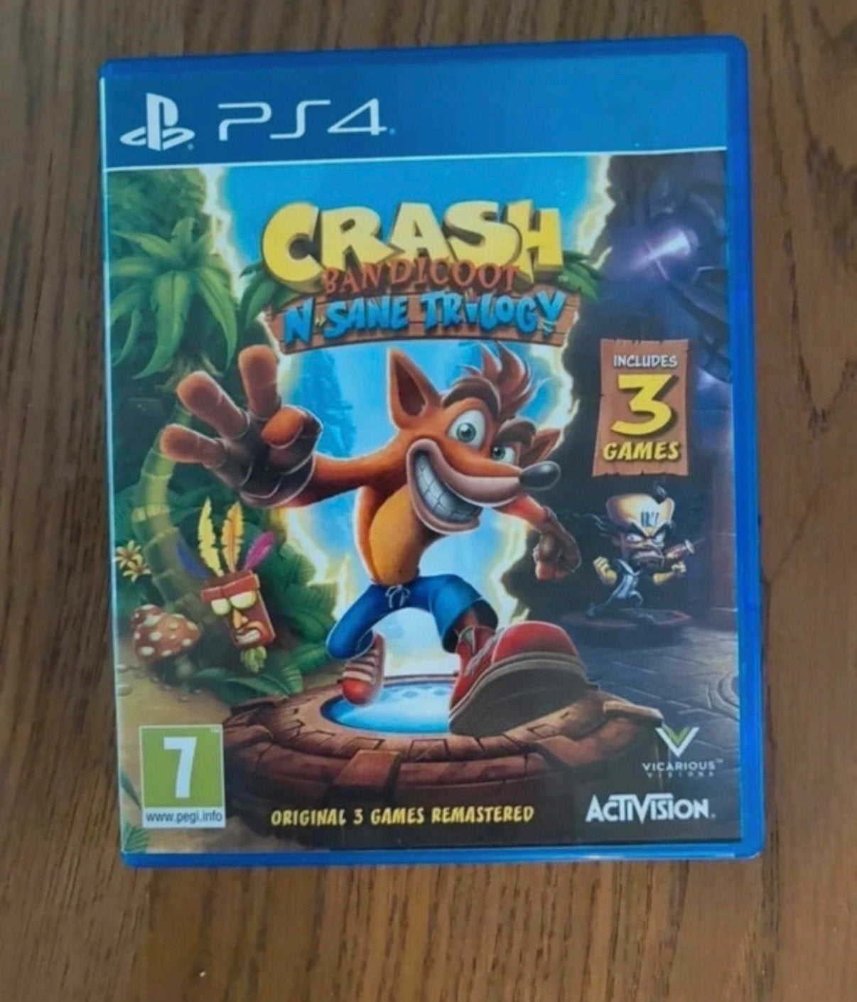 Crash Bandicoot N. Sane Trilogy PS4, Verzenden, 1 speler, Zo goed als nieuw, Platform