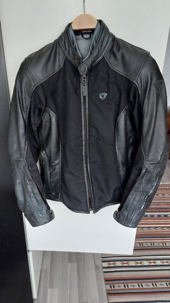 Dames motorjack Revit, Motoren, Kleding | Motorkleding, Revit REV’IT, Jas | leer, Ophalen of Verzenden, Dames