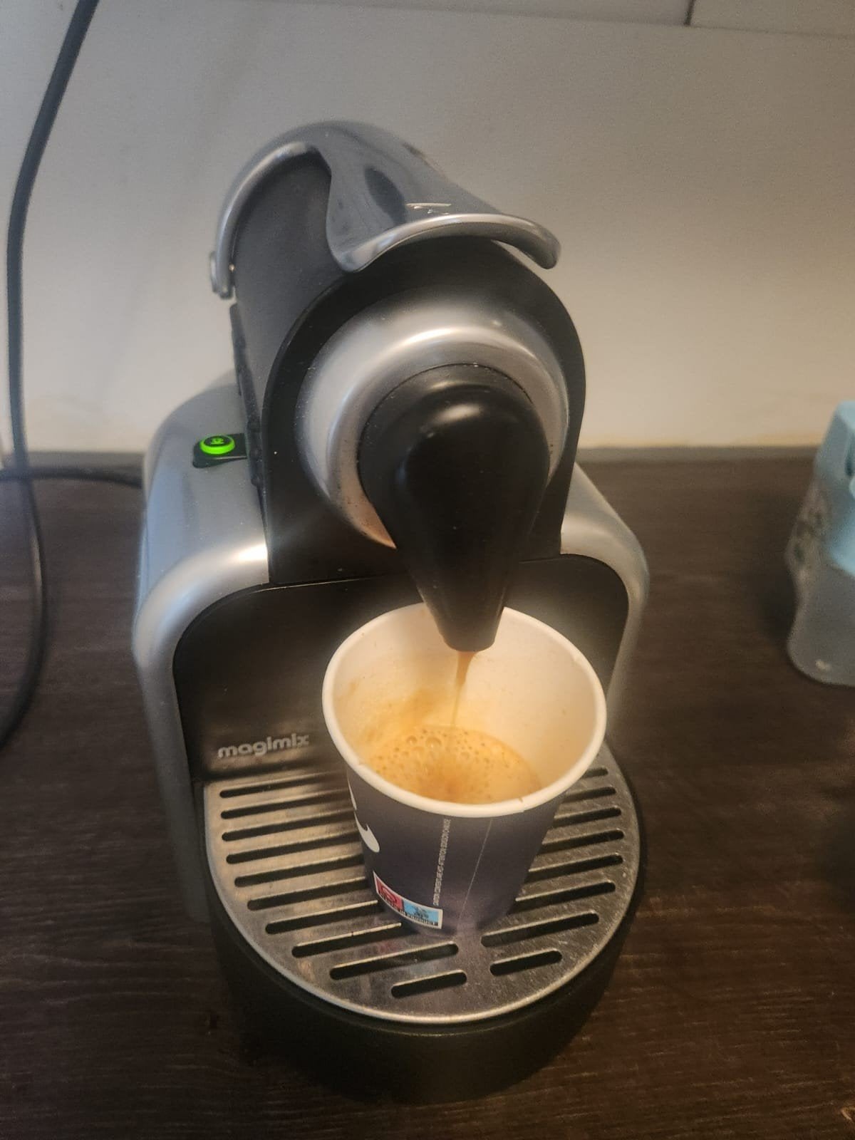Magimix Nespresso Inissia Koffiezetapparaat, Gebruikt, Koffiemachine, Ophalen of Verzenden, 1 kopje