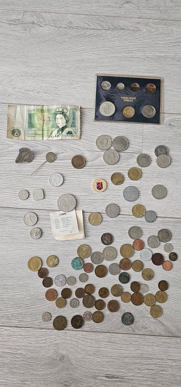 Grote collectie munten en bankbiljetten, Ophalen of Verzenden, Overige typen