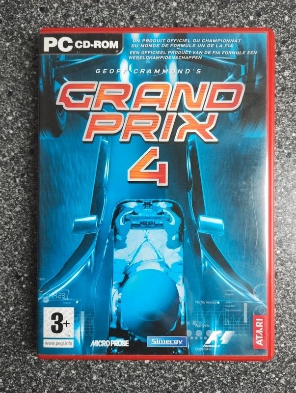 Grand Prix 4, Spelcomputers en Games, Verzenden, 1 speler, Racen en Vliegen, Zo goed als nieuw