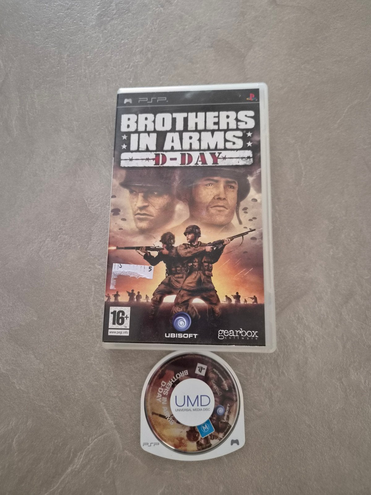 Brothers in Arms: D-Day PSP - Actiegame, Spelcomputers en Games, Gebruikt, Shooter, 1 speler, Ophalen of Verzenden