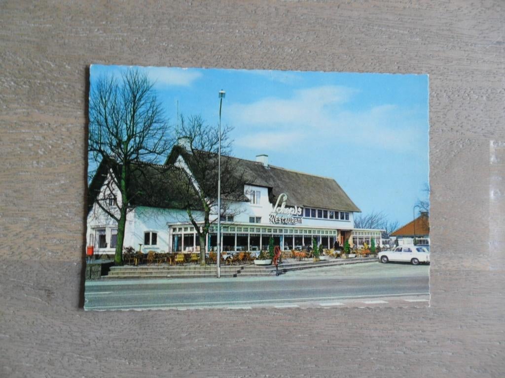 Hoevelaken, cafe restaurant Schep/auto, Verzenden, 1980 tot heden, Ongelopen, Noord-Brabant