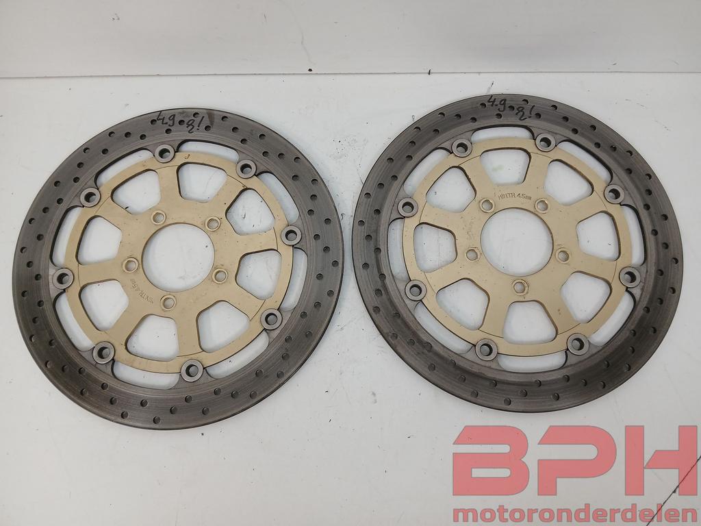 Remschijven Suzuki GSX-R 600 750 1000 K1 K2 K3 2001 t/m 2003, Gebruikt, -, -, Ophalen of Verzenden