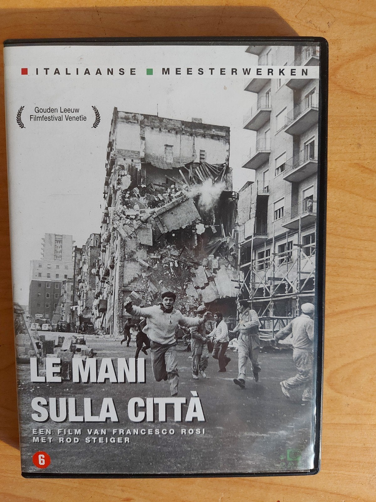 Le Mani Sulla Citta - 1963 italiaanse film, Alle leeftijden, Drama, Ophalen of Verzenden, Zo goed als nieuw