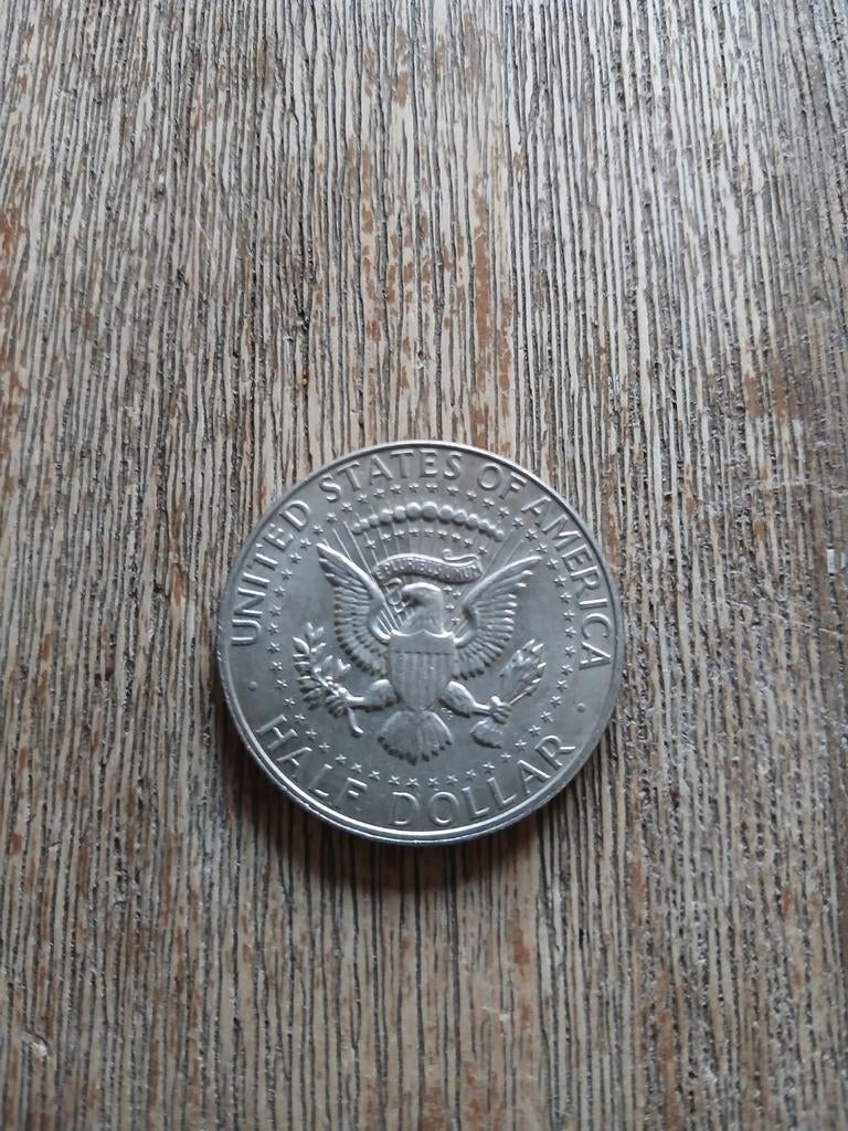 Zilveren Halve US Dollar 1967 - Zeer Goede Staat, Ophalen of Verzenden, Noord-Amerika, Losse munt, Zilver