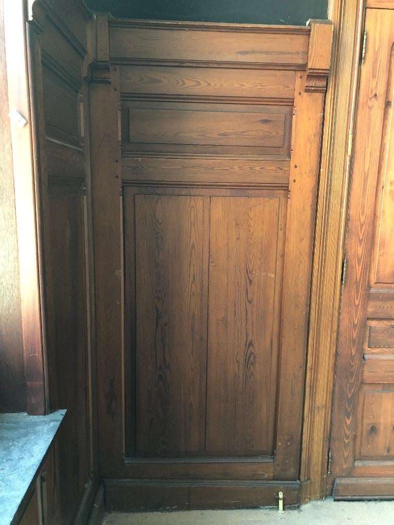 Lambrisering / Antieke wandpanelen, Ophalen, Gebruikt, Hout, 20 tot 50 mm