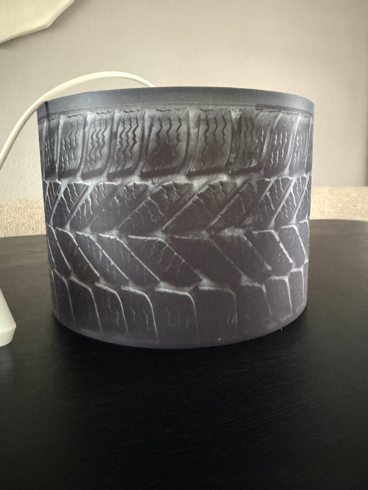 Stoere autoband lamp voor jongenskamer, incl Calex smartlamp, Ophalen, Zo goed als nieuw, Minder dan 25 cm, Minder dan 100 cm