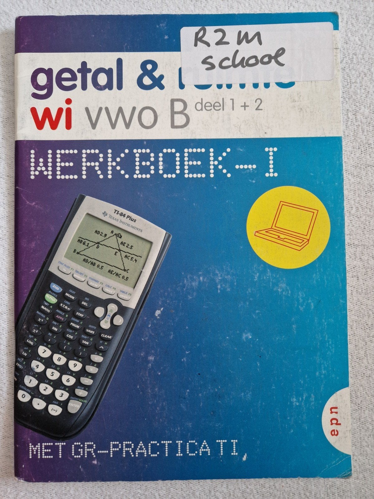 Getal & Ruimte Wiskunde B VWO Werkboek deel 1+2, VWO, Diverse auteurs, Wiskunde B, Ophalen