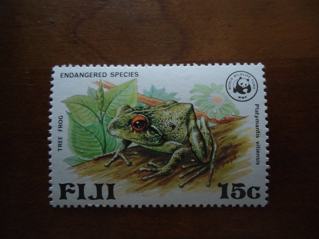 Dier amfibie kikker Fiji 1979, mi. 388 postfris, Ophalen of Verzenden, Postfris, Dier of Natuur