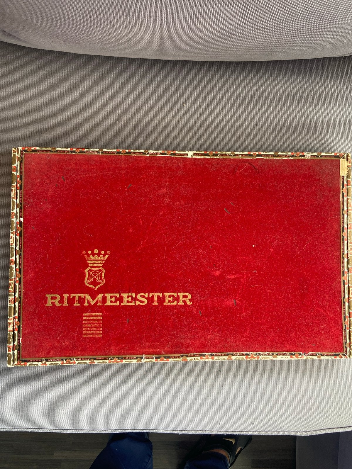 Oude Ritmeester sigarenkist, Antiek en Kunst, Ophalen of Verzenden