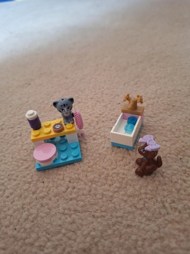 Lego Friends Dierenverzorging Setje met Kat en Hond, Inclusief minifiguren, Gebruikt, Lego, Friends