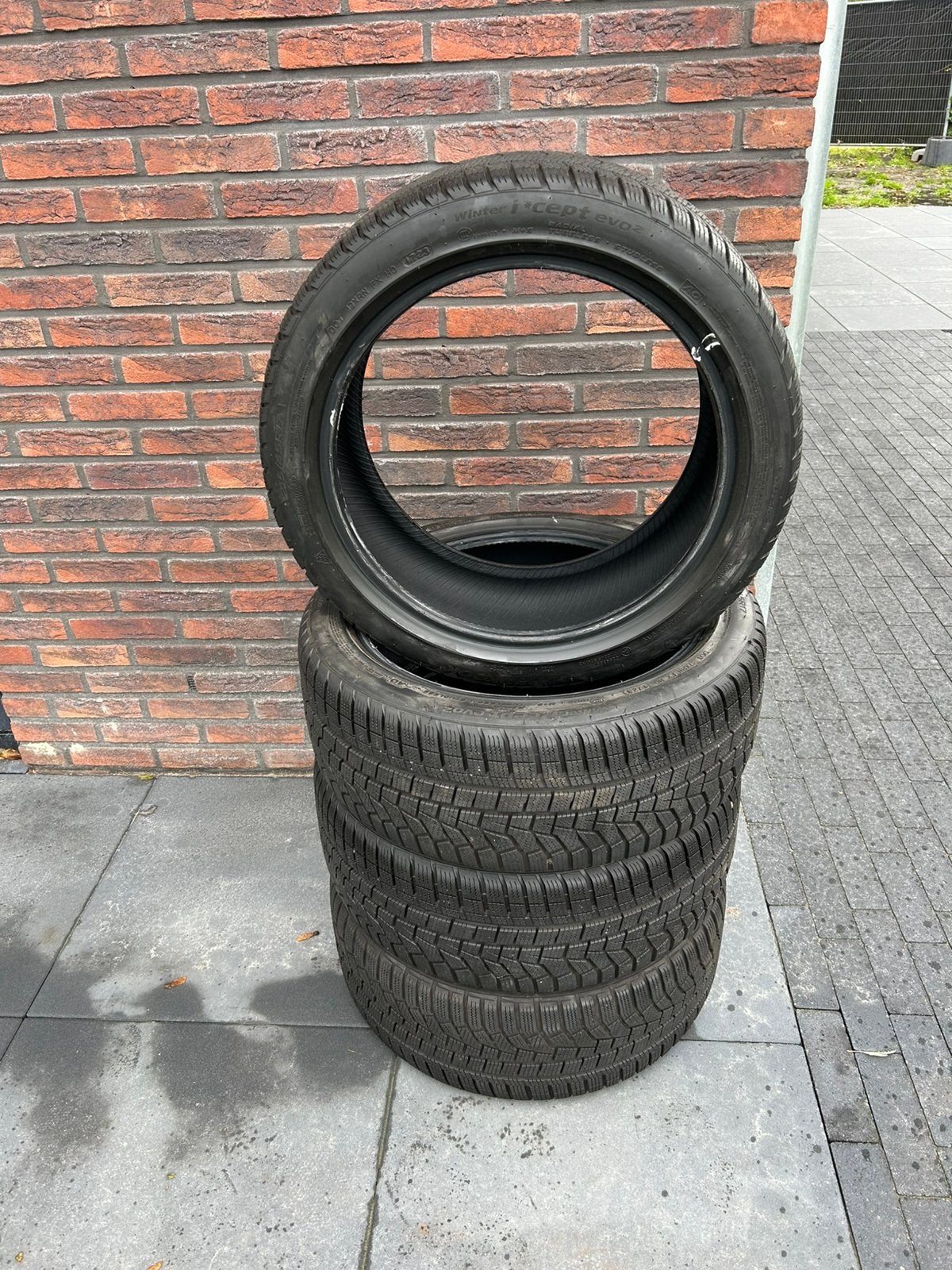 Hankook winter I*cept EVO 2 215/45/17 91W, Ophalen, 17 inch, Winterbanden, Band(en)