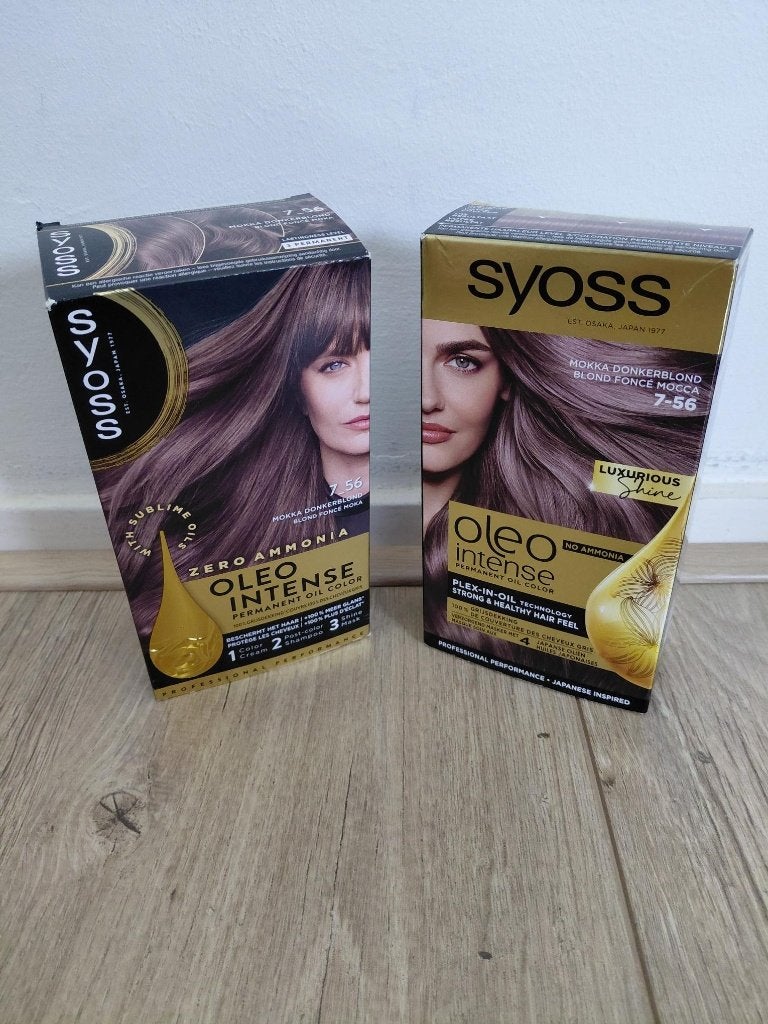 Syoss Oleo Intense 7_56 Mokka Donkerblond 2 stuks, Ophalen of Verzenden, Nieuw, Overige typen