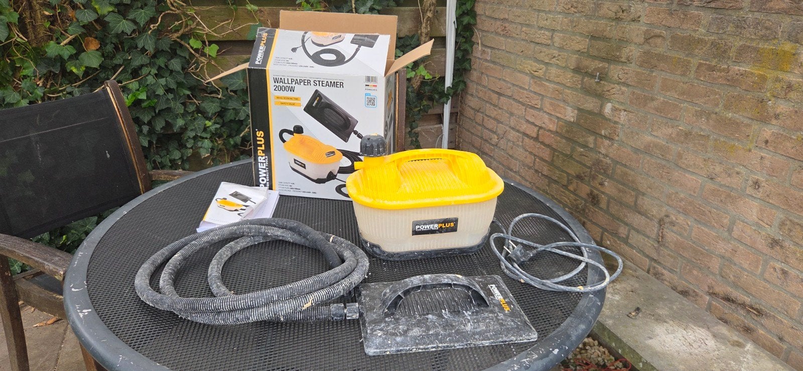 Powerplus Behangafstomer 2000W, Ophalen of Verzenden, Gebruikt