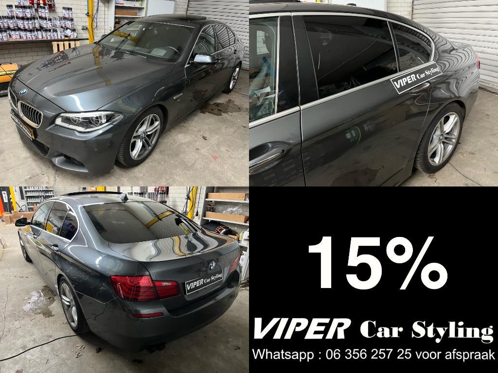 Ramen blinderen / Window tint Roosendaal