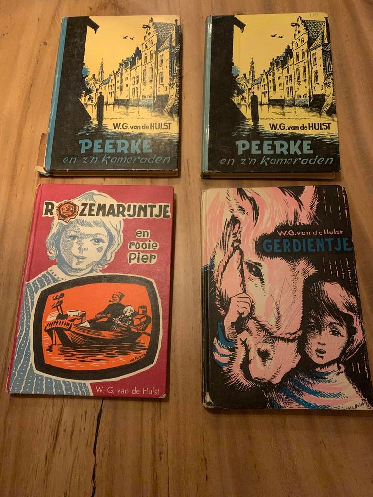W.G. van de Hulst Boeken: Gerdientje, Peerke, Rozemarijntje, Boeken, Ophalen of Verzenden, Gelezen, Fictie algemeen