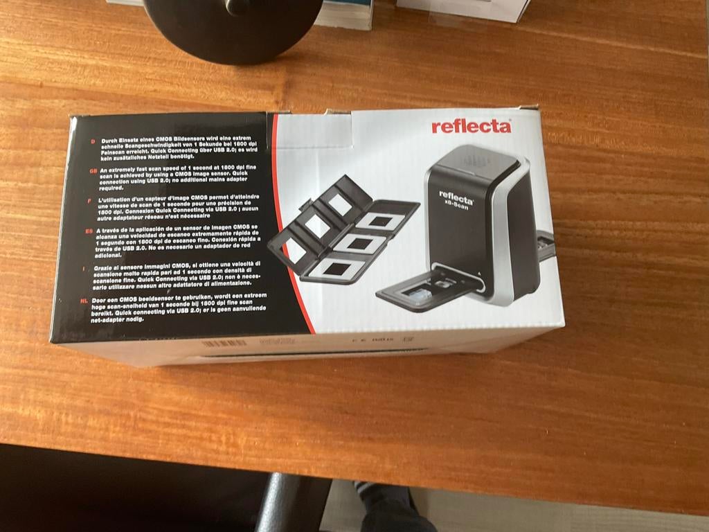 Reflecta x8-Scan Diascanner - Nieuw in doos, Computers en Software, Scanners, Nieuw, Ophalen of Verzenden