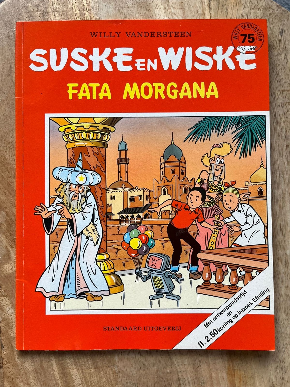 Suske en Wiske - Fata Morgana - Speciale uitgave, Boeken, Stripboeken, Eén stripboek, Ophalen of Verzenden, Gelezen