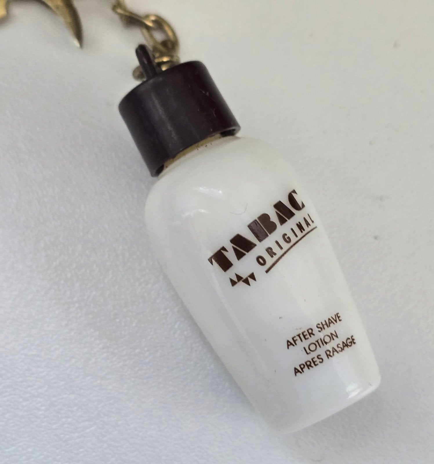 Tabac Original After Shave Lotion Sleutelhanger, Ophalen of Verzenden, Gebruikt, Merk