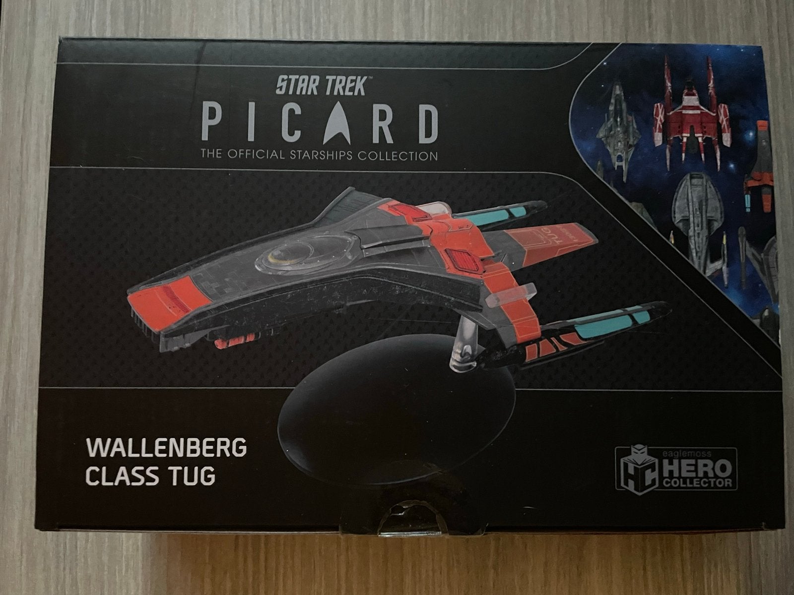 Star Trek Picard Official Starships Collection - 3 schepen, Ophalen of Verzenden, Nieuw, Tv, Beeldje, Replica of Model