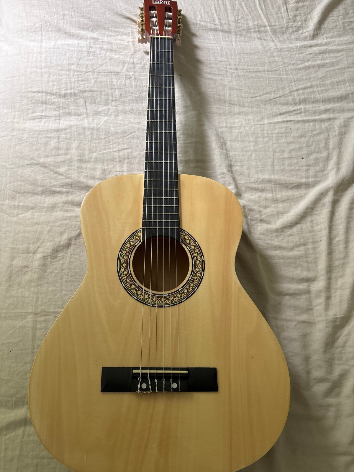 LaPaz Klassieke Gitaar - Ideaal voor beginners, Muziek en Instrumenten, Snaarinstrumenten | Gitaren | Akoestisch, Ophalen, Zo goed als nieuw