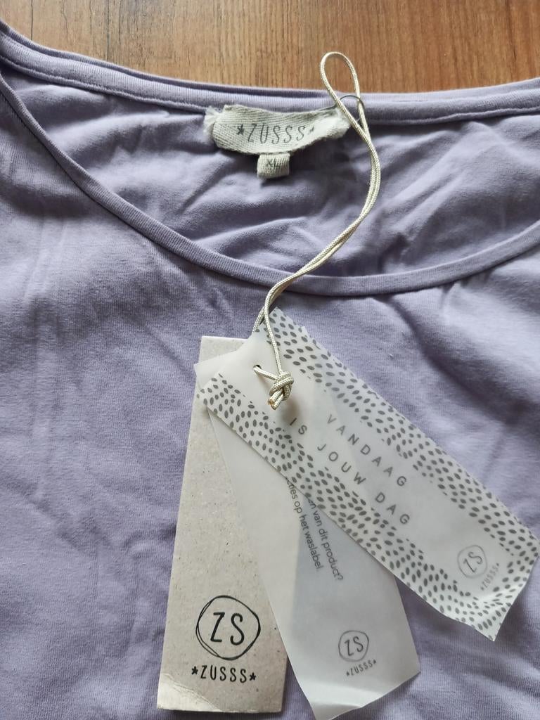 Nieuw! Lila t-shirt maat xl merk zusss, Kleding | Dames, Paars, Maat 42/44 (L), Nieuw, Ophalen of Verzenden