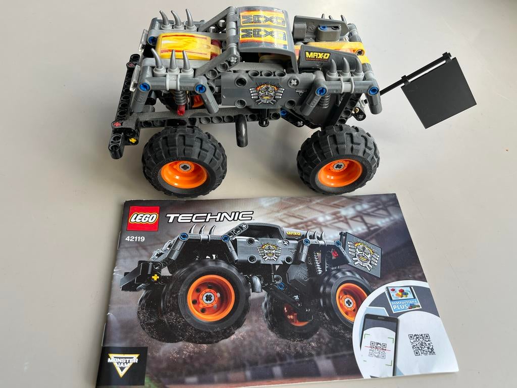 Lego Technic Monster Jam Max-D 42119, Gebruikt, Lego, Ophalen of Verzenden, Technic