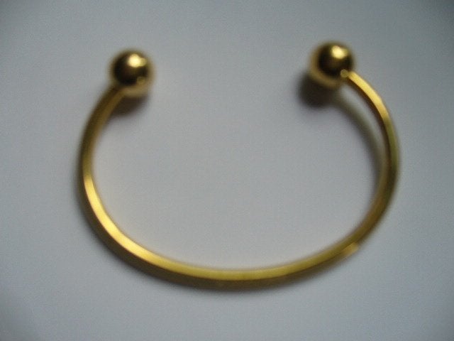 vintage SLAVENARMBAND MONTREAL G.R.S. GOLD PLATED, Verzenden, Overige materialen, Armband, Verguld