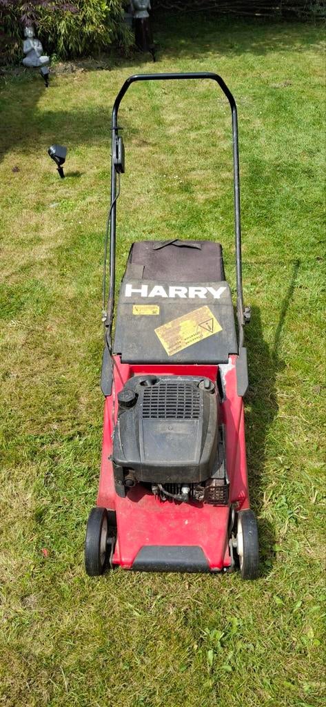 Harry Benzine Grasmaaier - Krachtig en Betrouwbaar, Ophalen, Cirkelmaaier, Gebruikt, Harry