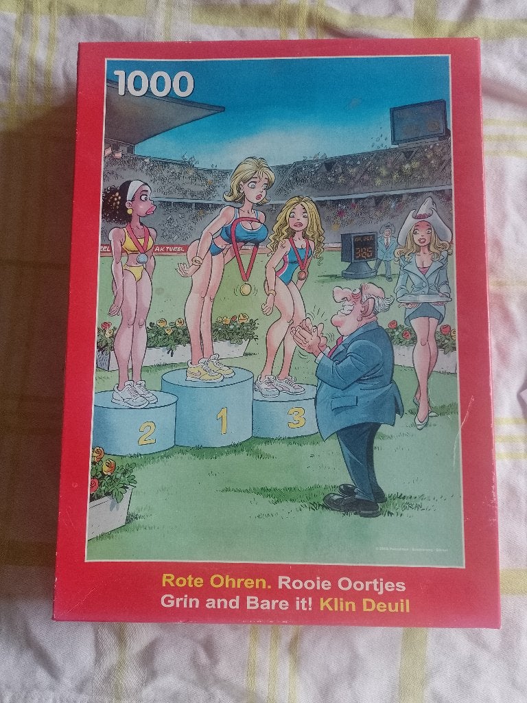 Legpuzzel Rooie Oortjes (nieuw!), Hobby en Vrije tijd, Ophalen of Verzenden, 500 t/m 1500 stukjes, Nieuw, Legpuzzel