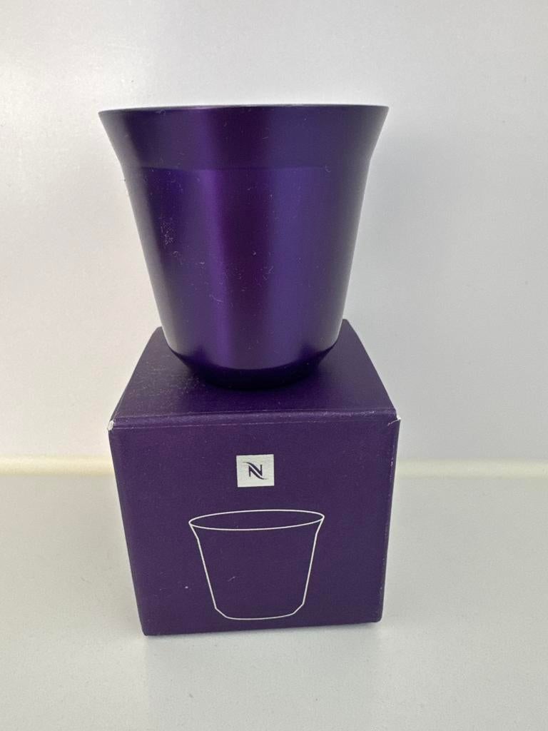 Nespresso Espresso Kopje Pixie Paars - Nieuw in Doos, Huis en Inrichting, Keuken | Servies, Overige materialen, Nieuw, Ophalen of Verzenden