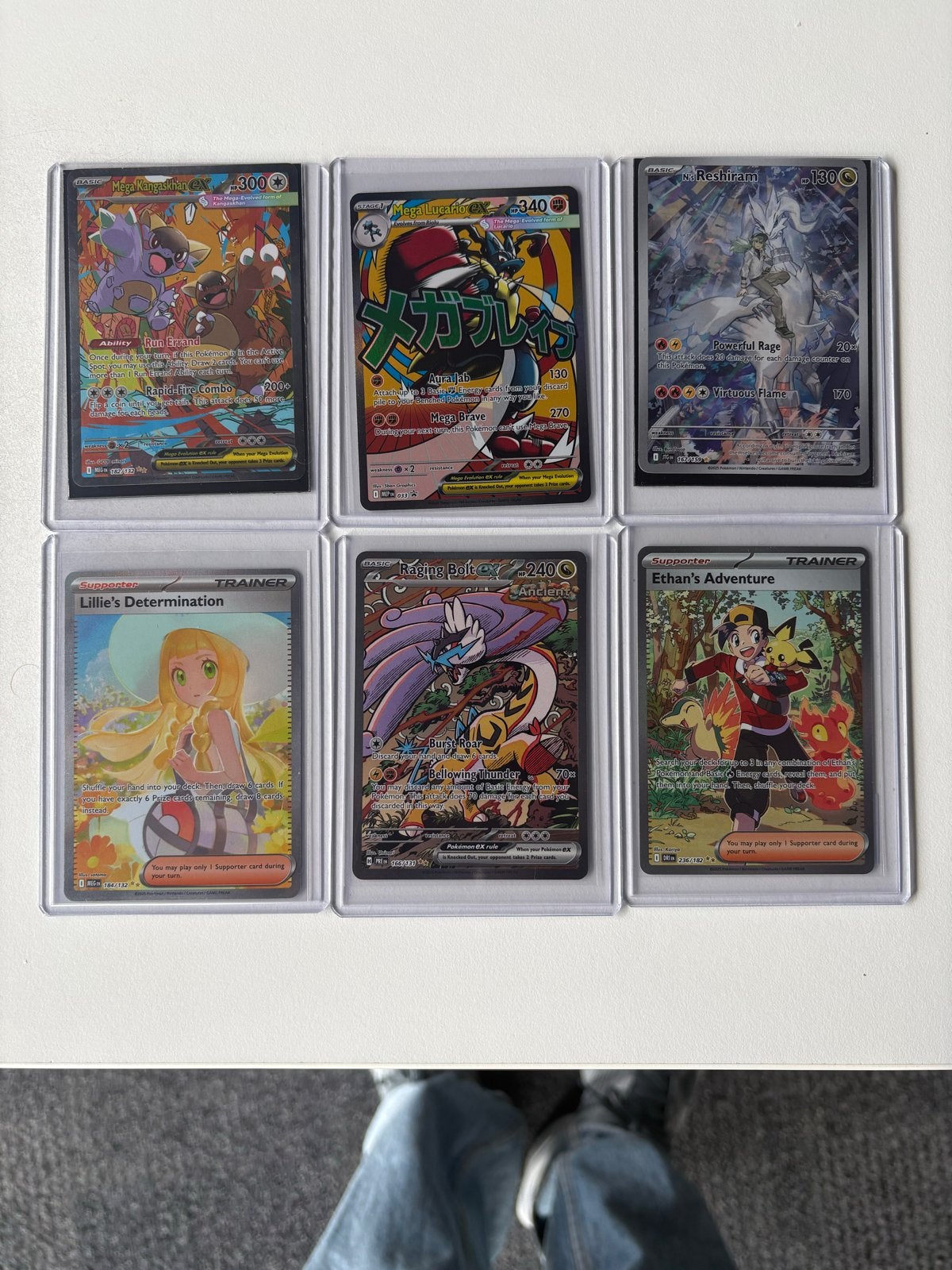 Pokémon kaarten - Full Art los of gezamenlijk., Ophalen of Verzenden, Zo goed als nieuw, Meerdere kaarten, Foil