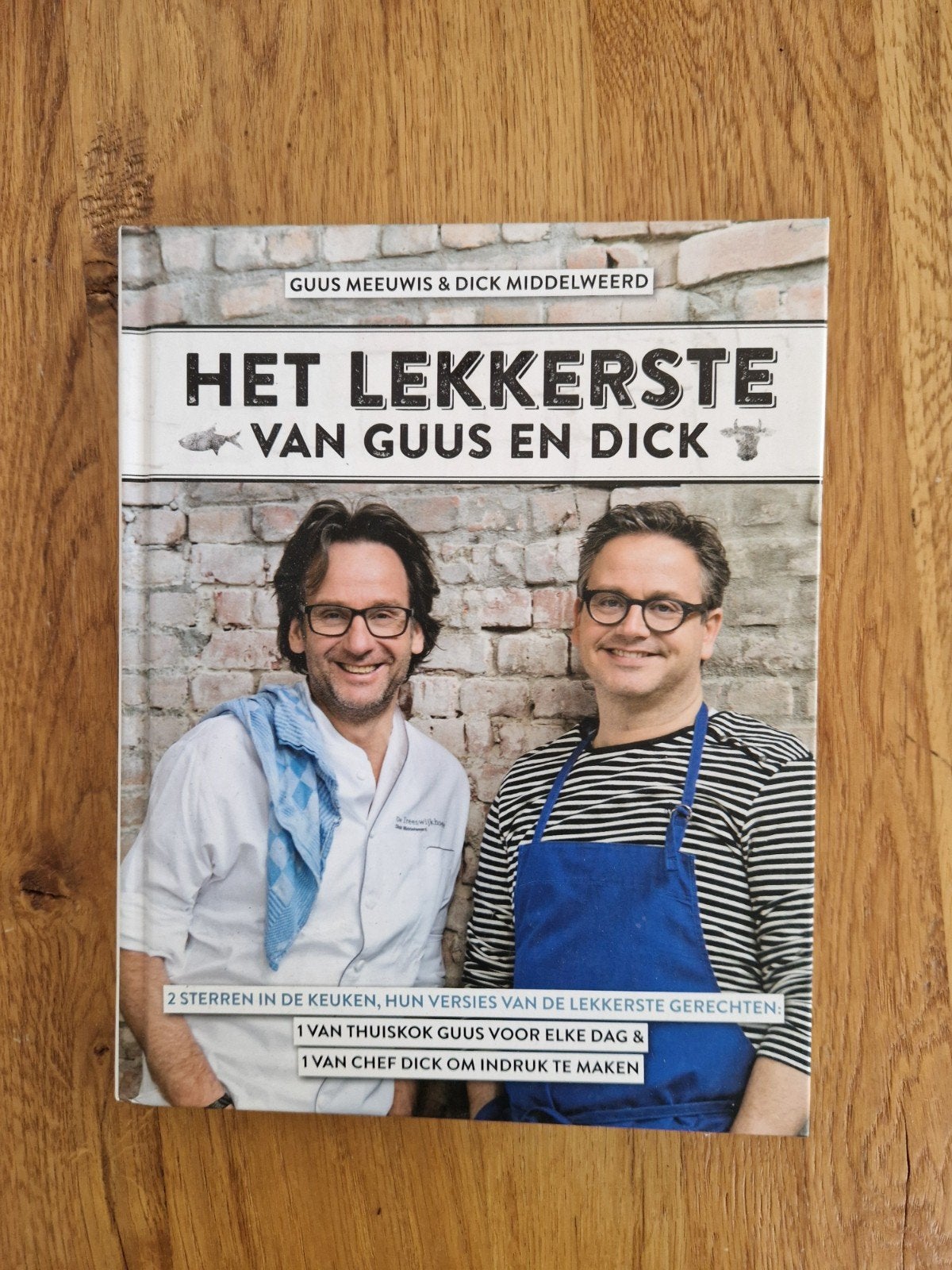 Het Lekkerste van Guus en Dick - Kookboek, Zo goed als nieuw, Hoofdgerechten, Nederland en België, Guus Meeuwis & Dick Middelweerd