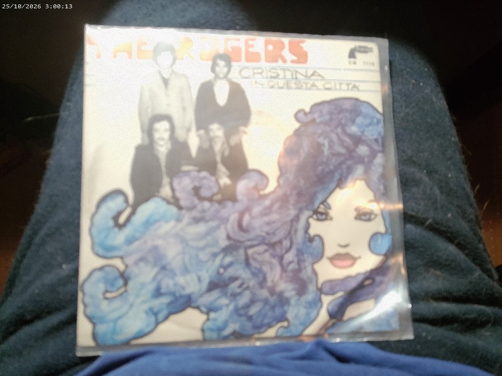 The Rogers - Cristina / in questa citta, Gebruikt, Fotohoes, 7 inch, Ophalen of Verzenden