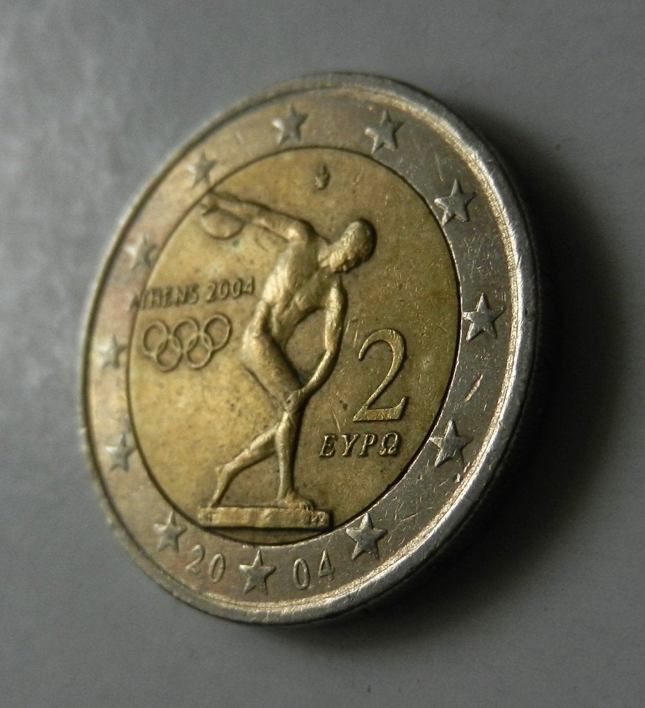Griekenland 2 euro 2004 - Olympische Spelen Athene -, Verzenden, Griekenland, 2 euro, Losse munt