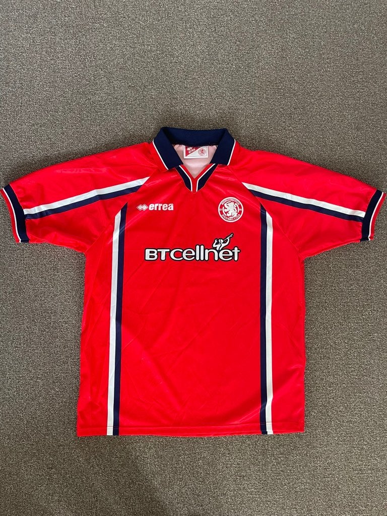 Middlesbrough 1999/2000 Voetbalshirt, Ophalen of Verzenden, Zo goed als nieuw, Buitenlandse clubs, Shirt