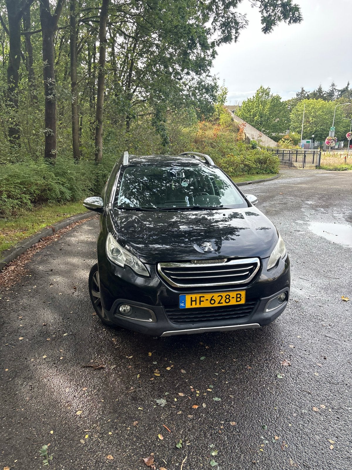 Peugeot 2008 1.2 VTI 81KW 2015 Zwart, Auto's, Peugeot, 1270 kg, Origineel Nederlands, Handgeschakeld, Particulier