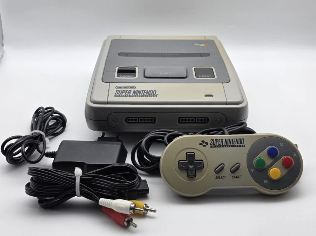 Nintendo Snes met 1 controller, Spelcomputers en Games, Verzenden, Zo goed als nieuw, /, /