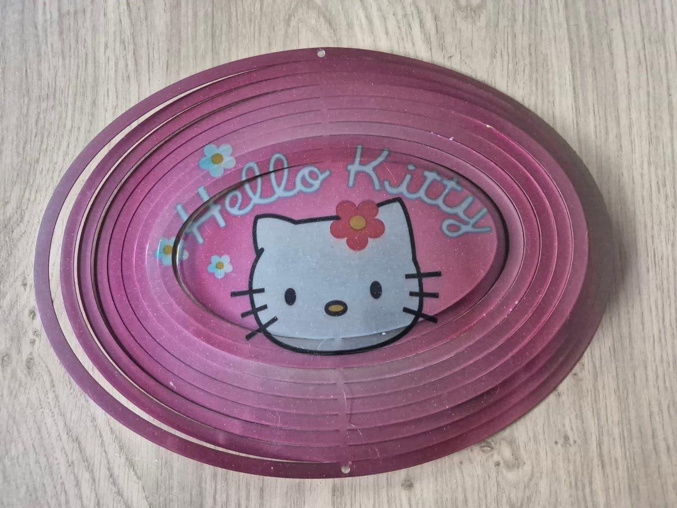 Hello Kitty - windspinner decoratie, Ophalen of Verzenden, Zo goed als nieuw