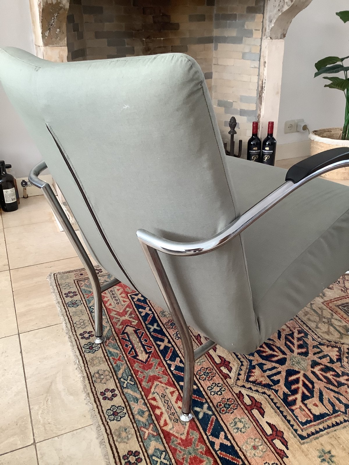 Stoel fauteuil, Huis en Inrichting, Fauteuils, Ophalen, Zo goed als nieuw, 75 tot 100 cm, 50 tot 75 cm